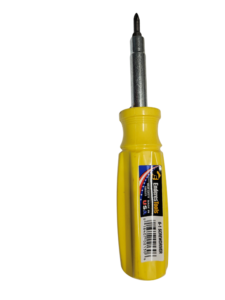 2216 6 IN 1 Screwdriver Yellow Handle (Made in USA)
