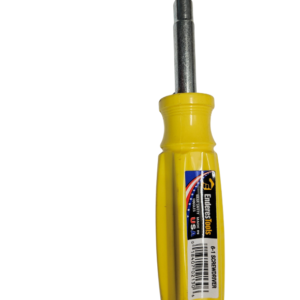 2216 6 IN 1 Screwdriver Yellow Handle (Made in USA)