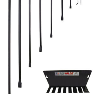 HPB-9 9 Piece Pry Bar Set With Rack